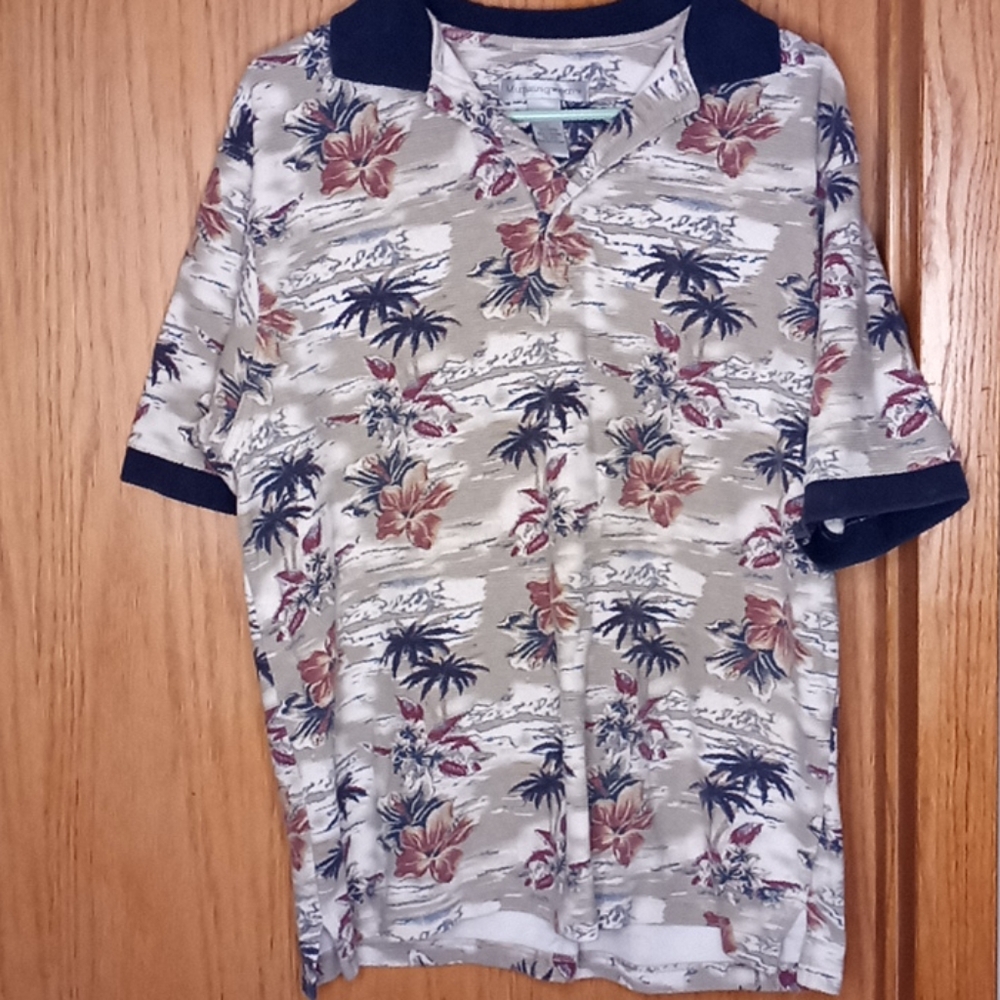 😝 Tropical polo shirt